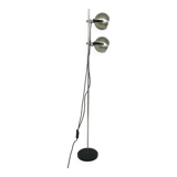 Eyeball chrome floor lamp