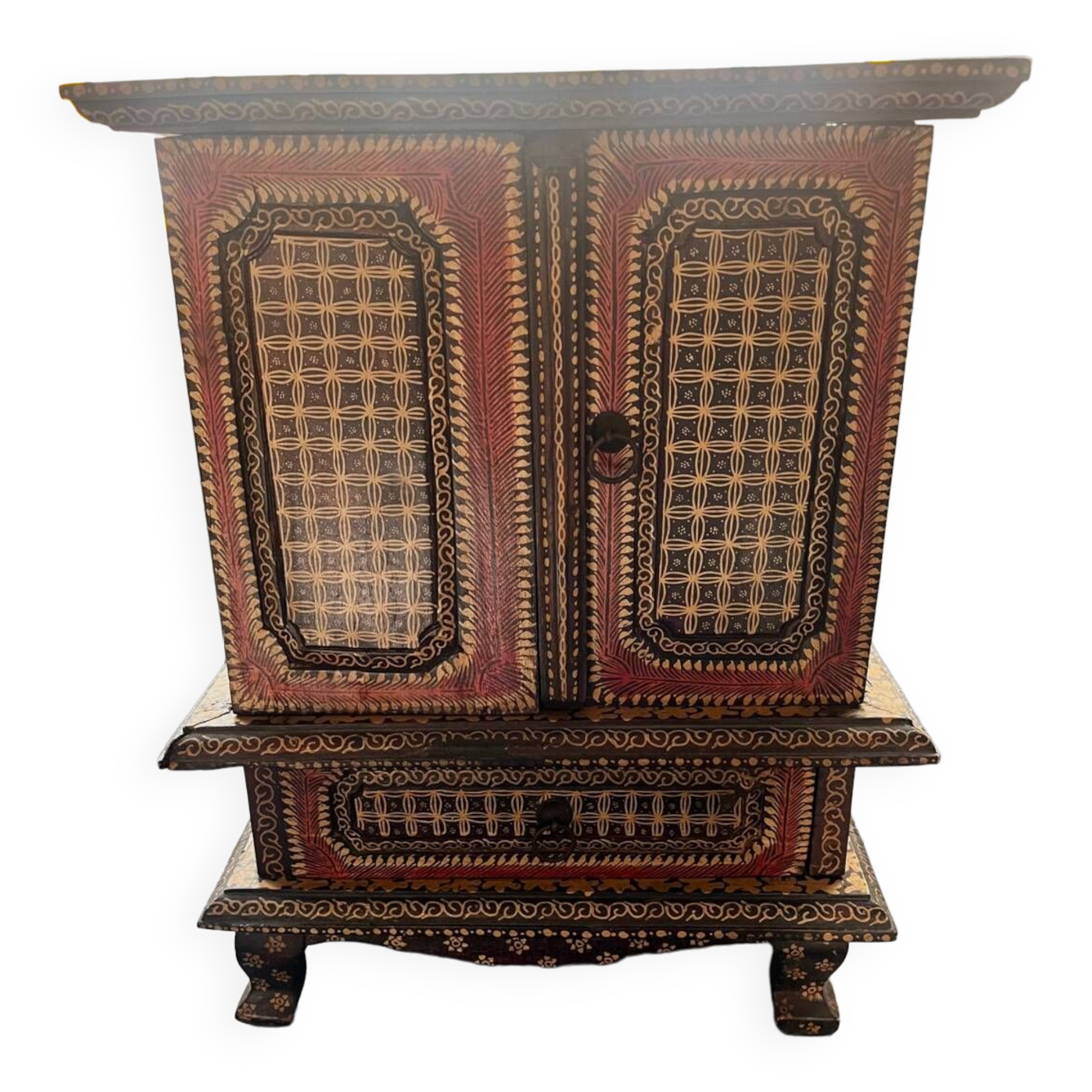 Nepal jewelry cabinet