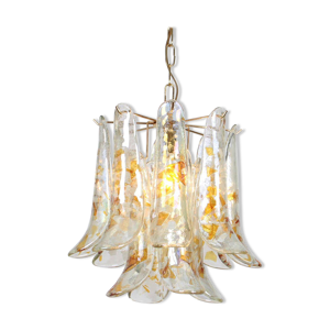 Lustre en verre de Murano