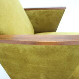 1960s Refurbished Beech Armchair, Czechoslovakia