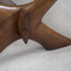 Mid-century scandinavian walnut condor coffee table by fredrik schriever-abeln for örebro glass, 196