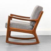 Senator Rocking Chair in Teak by Ole Wanscher for Cado, 1974