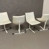 Chaises de salle à mange de Giovanni Offredi pour Saporiti