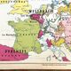 Old Hatier Trotignon map 220-21, 1950 Europe 16th 17th Renaissance