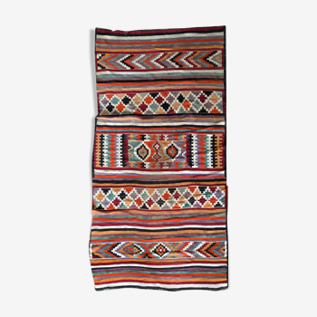 South Tunisian wool rug woven 177.5x349cm