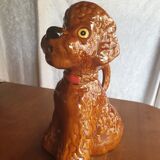 Vintage ceramic dog pitcher