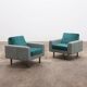 Fauteuils Artifort modèle 410 par Theo Ruth, 1950, Pays-Bas