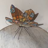 Vintage Tiffany butterfly lamp