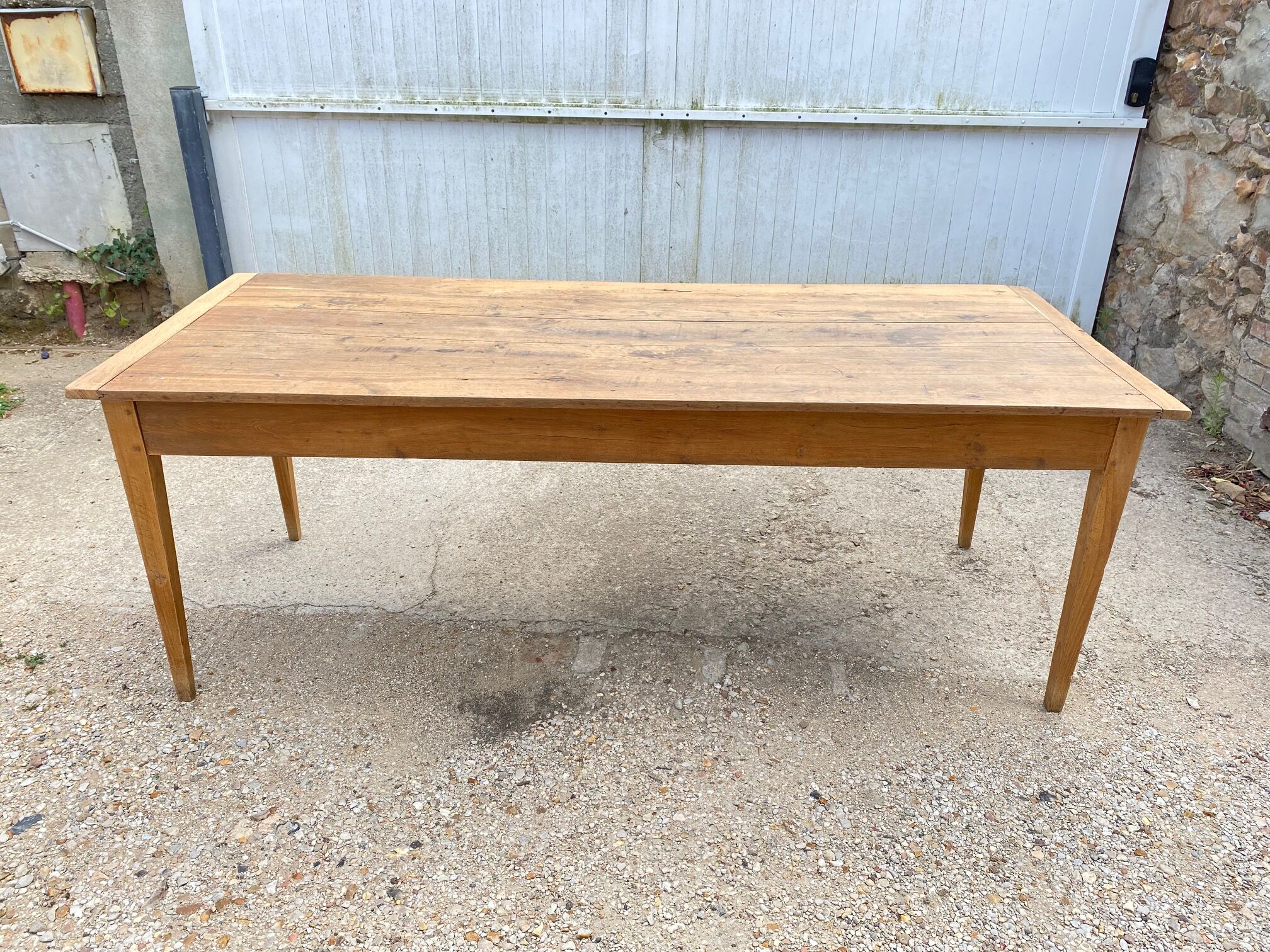 Solid oak farmhouse table 1900