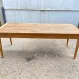 Solid oak farmhouse table 1900