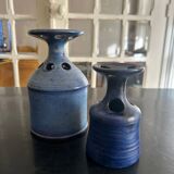 pair of Salins ceramic vases