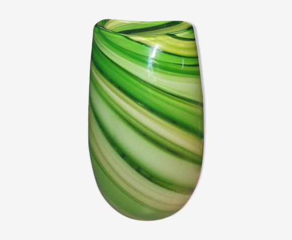 Vase verre coloré berlingot