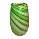 Berlingot colored glass vase