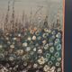 Original Swedish Oil on Canvas – “Flowers” – Signed – Dated 1995 – Vintage