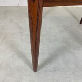 Square dining table in palisander by Lübke, 1960