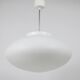 Up to 40 huge elliptical opaline glass pendants, in the style of Lisa Johansson-Pape.