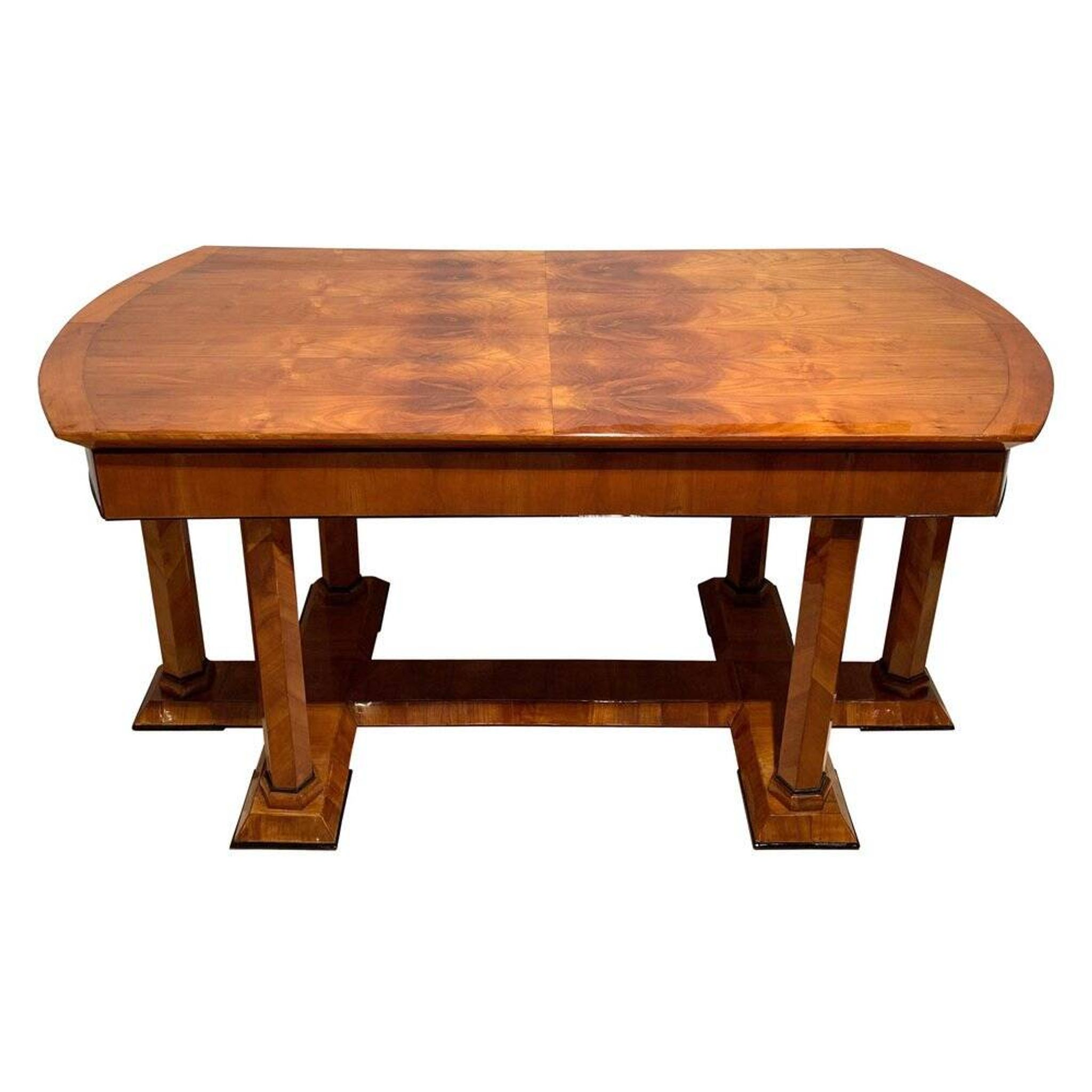 Biedermeier Desk in Cherry Veneer, Austria, 1830s
