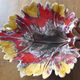 Leaf-shaped fruit bowl by valauris.