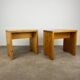 Paire de tabourets Les Arcs, sélection Charlotte Perriand