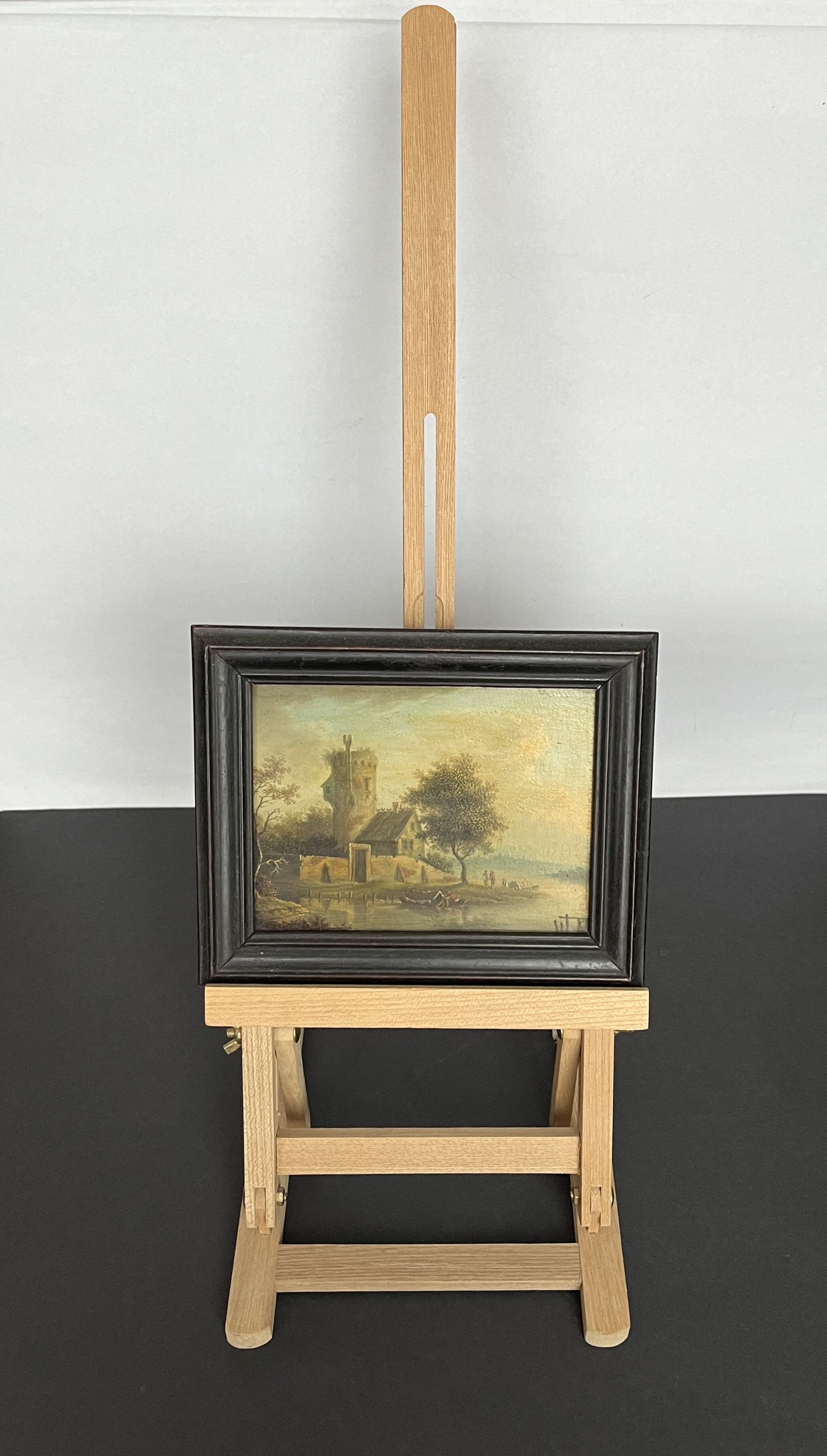Wooden table easel