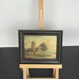 Wooden table easel