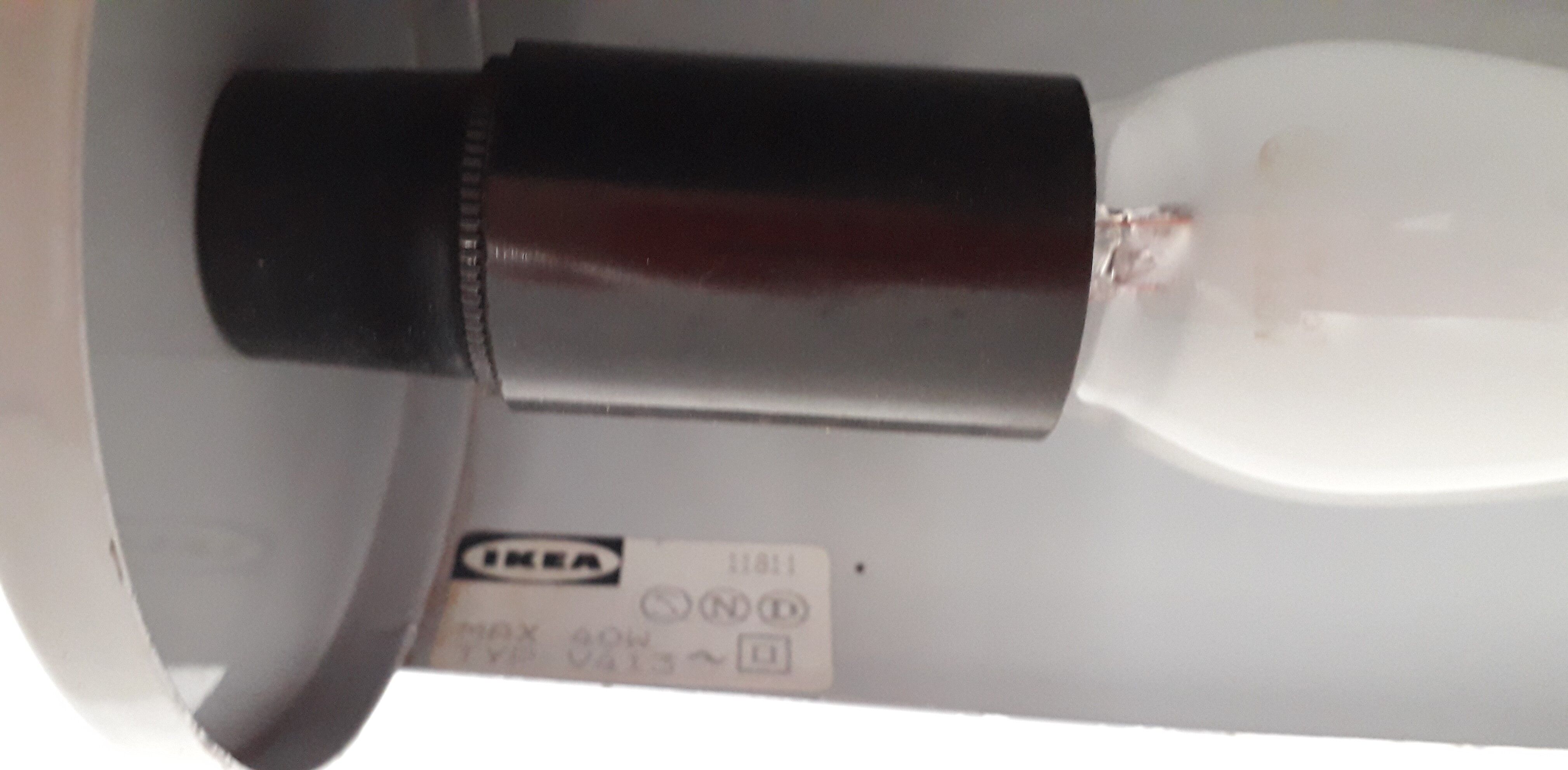 Vintage ikea sconce 1980