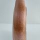 Enamelled ceramic flat vase design 80s - 90s