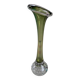 Vase soliflore suédois en verre soufflé