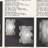 Wall lamp Model A 703 by Albano Poli for Poliarte, 1970