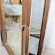 Vintage teak bathroom cabinet