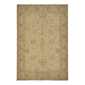 Turkish Handknotted Wool Oushak Rug 188 cm x 274 cm