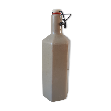 Vintage stoneware bottle 70s