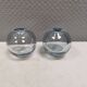 Two small "Rondo" ball vases by Per Lütken for Holmegaard Glassworks 1961