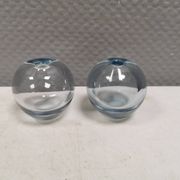 Two small "Rondo" ball vases by Per Lütken for Holmegaard Glassworks 1961