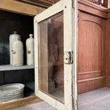 Patinated display case