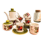 Service complet café vintage
