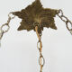 Suspension cava Art Deco 1 Fire in blue glass. Signed Delmas. Year 30