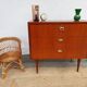 Commode pieds fuseaux vintage