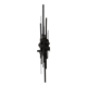 1980's Belgian brutalist wall sculpture