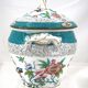 Minton porcelain sugar bowl, decor 3084 Cuckoo, blue cuckoo, excellent condition.