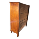 Louis XV period secretary in solid cherry wood