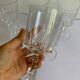 Crystal wine glasses