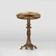 Beautiful brass side table with onyx marble top, France ca. 1950