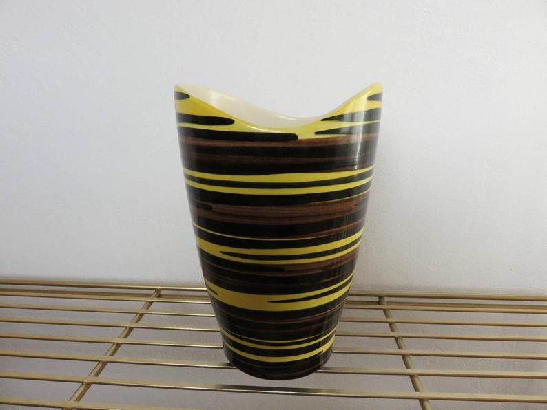 St Clement ceramic vase signed 50/60