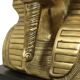 Vintage Brass Pharaoh Table Lamp Hollywood Regency 56cm