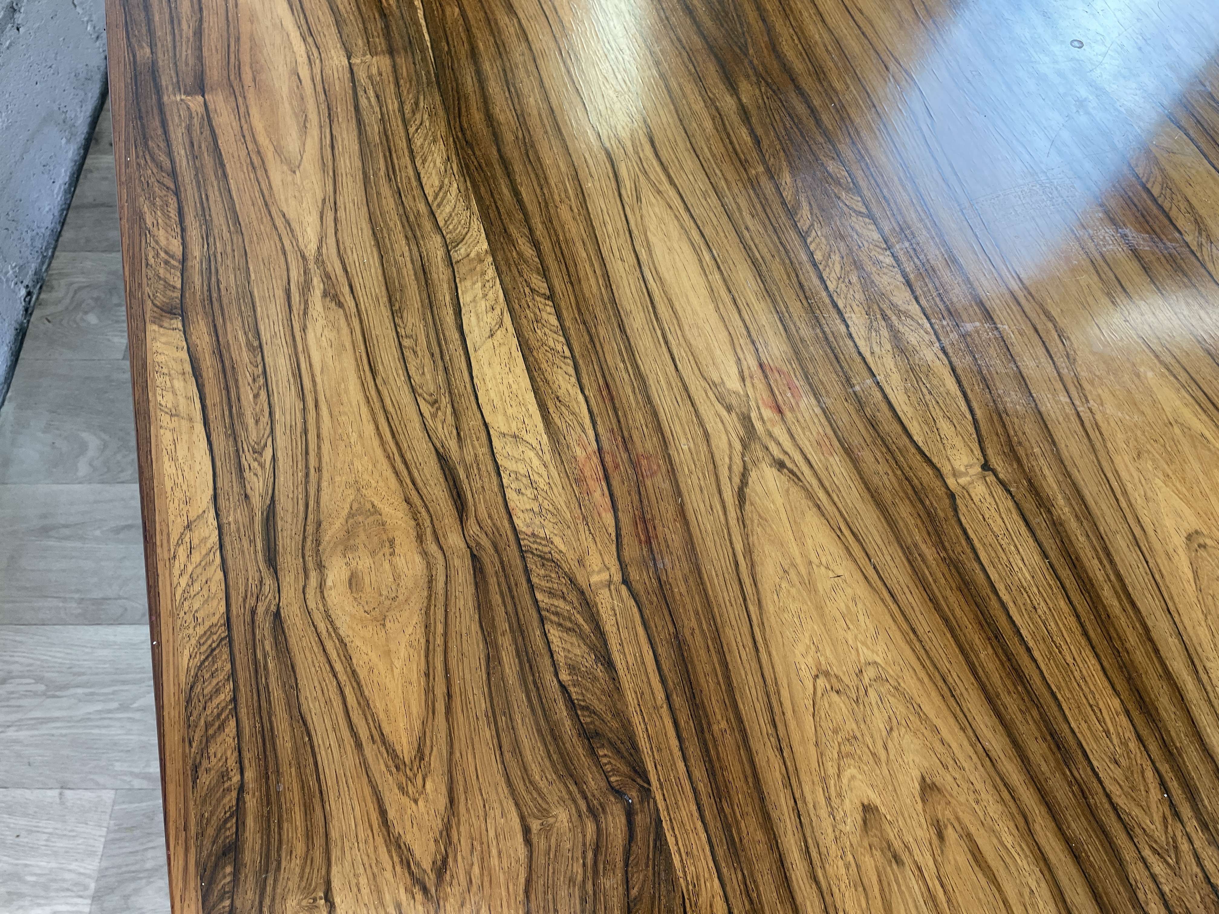 Scandinavian rosewood coffee table, 60s