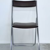 Pair of Houtoku fold chairs, Japan, 70s