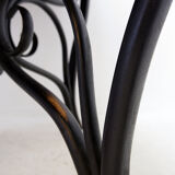 Art Nouveau side table/console in painted wood, circa 1900