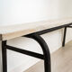 School bench for entry