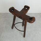 Mid century brutalist bar stools set of 5, 1960s